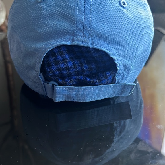 Y-3 Adidas Yohji Yamamoto Baby Blue Ripstop Dad Cap - Picture 4 of 6